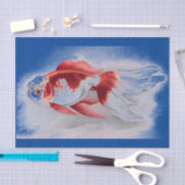 日本人のプリントの金魚のティッシュペーパー 薄葉紙 (クラフト)