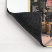 日本人の笠松町夜村の芸術 マウスパッド (コーナー)