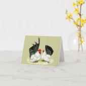 日本人のBlacktailのチャボ カード (黄色い花)