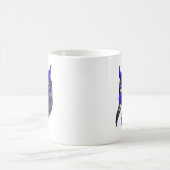日本人のHannyaのマスク コーヒーマグカップ (中央)