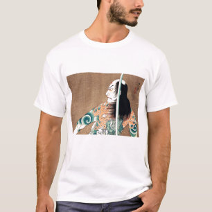 日本人のNatsumatsuriクールなDanshichiの入れ墨 Tシャツ