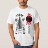 日本人のRaijūの雷獣の雷獣のワイシャツ Tシャツ (正面)