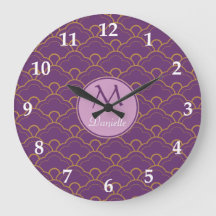 日本人のSeigaihaの帆立貝の紫色の金ゴールドのピンク東洋