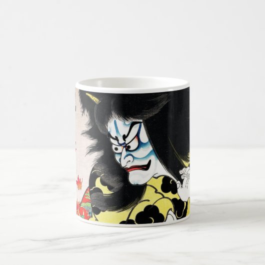 日本人のTogakushiのクールな東洋の入れ墨 コーヒーマグカップ (中央)