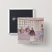 日本人は私TsoおよびMouTsouを世話します 缶バッジ (正面&裏面)