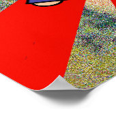 日本人女性 ポスター (角)