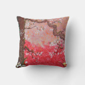 "日本人春"の枕 クッション (裏面)