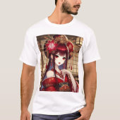 日本伝統美人Tシャツ Tシャツ (正面)
