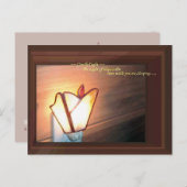 日本写真に望みの灯り灯 ポストカード (正面/裏面)