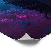 日本刀の女剣士 - 日本の文化 ポスター (角)