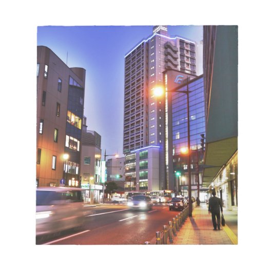 日本北九州町 ノートパッド (正面)