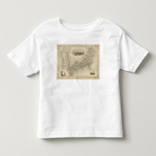 日本及びCorea トドラーTシャツ (正面)