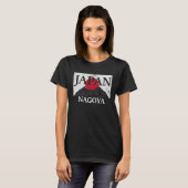 日本名古屋富士山国旗 Tシャツ (正面フル)
