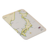 日本図解入りの、写真付きのの地図 マグネット (右側)