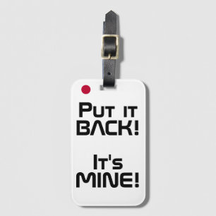 日本国旗おもしろい国 ラゲッジタグ