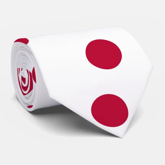 日本国旗とネクタイ ネクタイ (ロール)