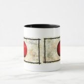 日本国旗と愛国的なマグシリーズ マグカップ (中央)