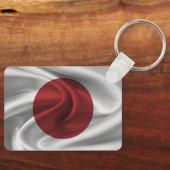 日本国旗のキーチェーン キーホルダー (正面)