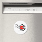 日本国旗のドラゴンマグネット マグネット (インサイチュ (食洗機))