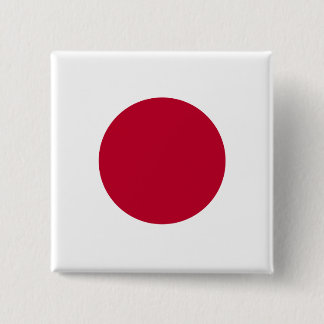 日本国旗のボタン 缶バッジ