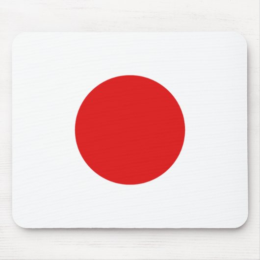 日本国旗のマウスパッド マウスパッド (正面)