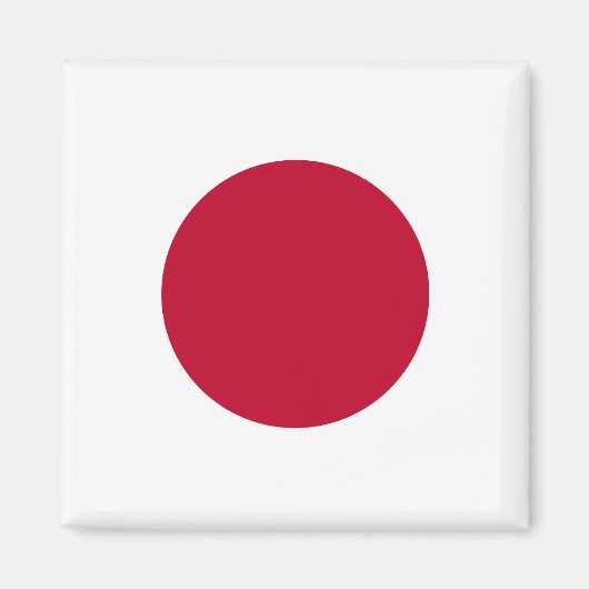 日本国旗のマグネット マグネット (正面)