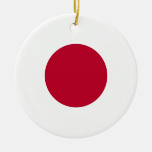 日本国旗オーナメント セラミックオーナメント