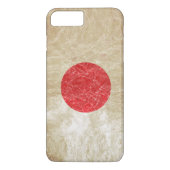 日本国旗グランジ印 Case-Mate iPhoneケース (裏面)