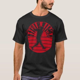 日本国旗日本ののライジングサンホーム走D Tシャツ
