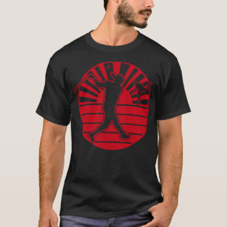 日本国旗日本ののライジングサンホーム走D Tシャツ