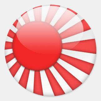 日本国旗2.0 ラウンドシール
