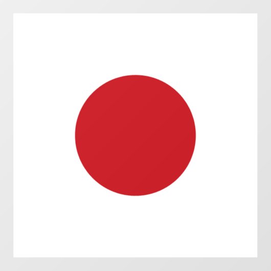 日本国旗 ウィンドウサイン (シート)