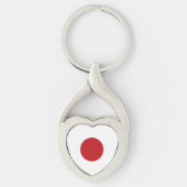 日本国旗 キーホルダー (正面)