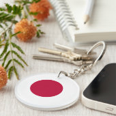 日本国旗 キーホルダー (正面右)