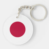 日本国旗 キーホルダー (裏面)
