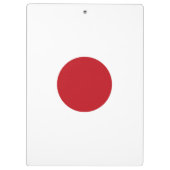 日本国旗 クリップボード (裏面)