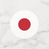 日本国旗 コンフェッティ (スモール正面)