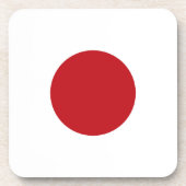 日本国旗 コースター (正面)