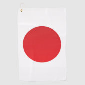 日本国旗 ゴルフタオル (正面)
