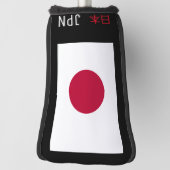日本国旗 ゴルフヘッドカバー (回転90)