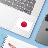 日本国旗 シール (ノートパソコンとiPhone)