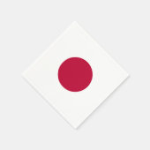 日本国旗 スタンダードカクテルナプキン (角)