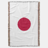 日本国旗 スローブランケット (正面縦)