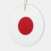 日本国旗 セラミックオーナメント (左)