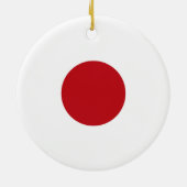 日本国旗 セラミックオーナメント (裏面)