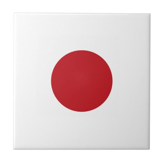 日本国旗 タイル (正面)