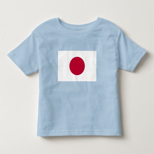 日本国旗 トドラーTシャツ (正面)