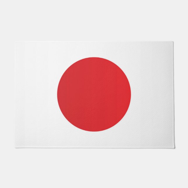 日本国旗 ドアマット (正面)