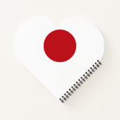 日本国旗 ノートブック (裏面)