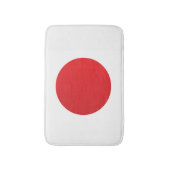 日本国旗 バスマット (正面縦)